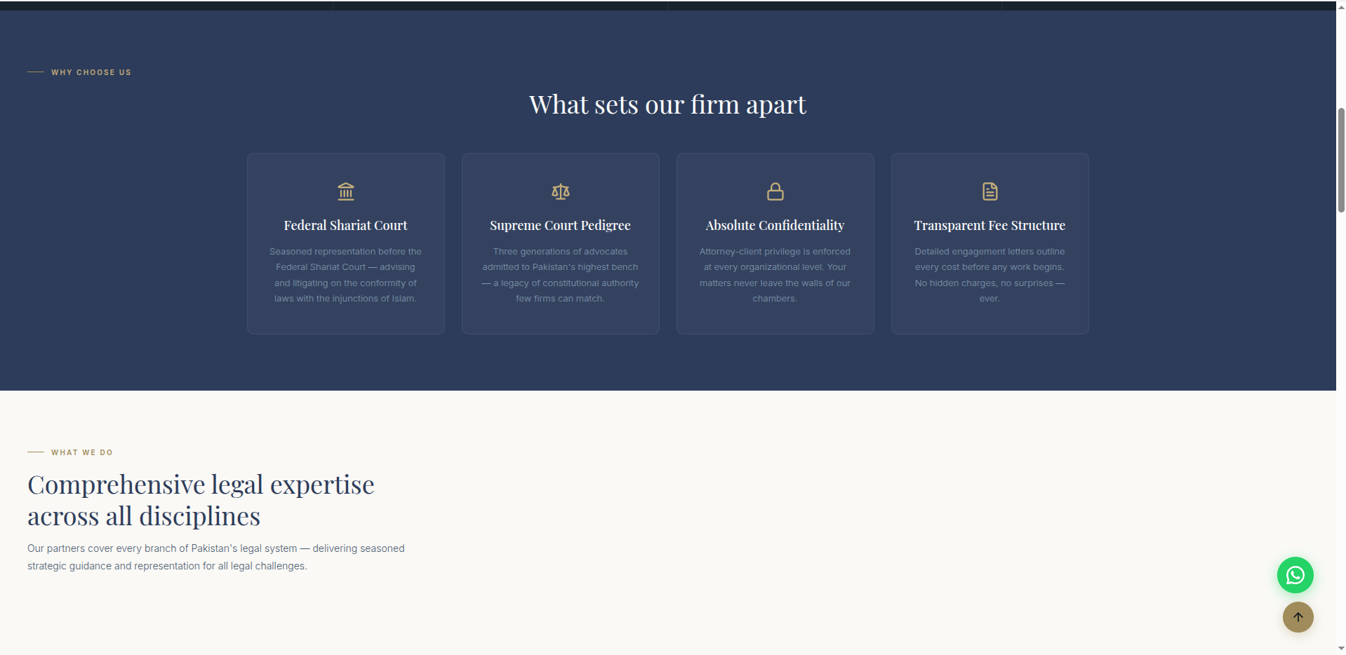 The Solution — Tariq Masood Law Associates (TMLA) — Law Firm Website